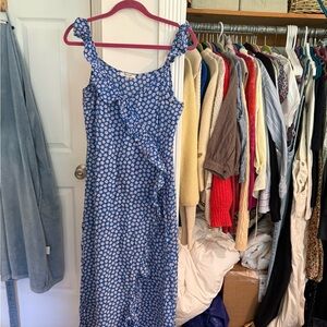 Madewell daisy midi dress in EUC